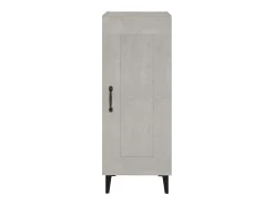 Aparador Gris Hormigón 34,5x34x90 cm Madera de Ingeniería
