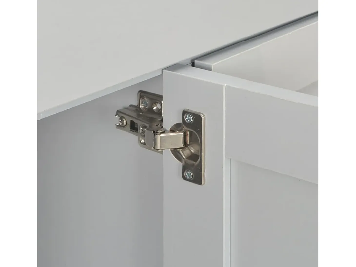 Aparador Gris 112x35x81 cm
