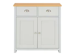 Aparador gris 79x35x81 cm