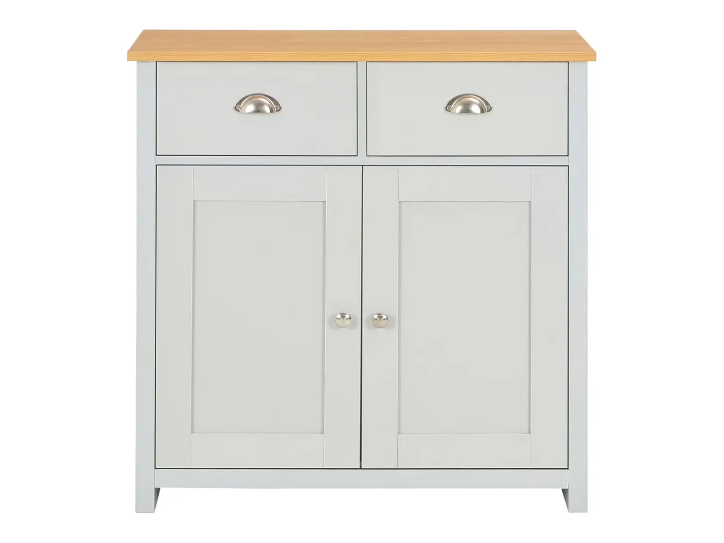 Aparador gris 79x35x81 cm