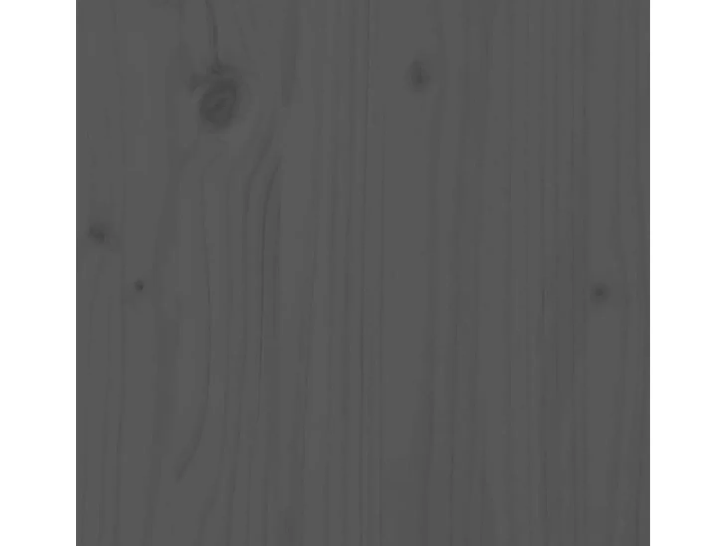 Aparador Gris 83x41,5x100 cm Madera Maciza de Pino