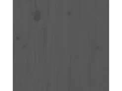 Aparador Gris 100x40x75 cm Madera Maciza de Pino