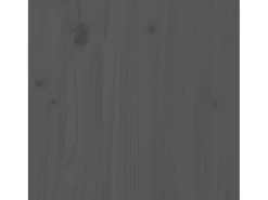 Aparador Gris 34x40x75 cm Madera Maciza de Pino