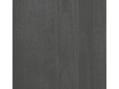 Aparador HAMAR Gris Oscuro 79x40x103,5 cm Madera Maciza de Pino