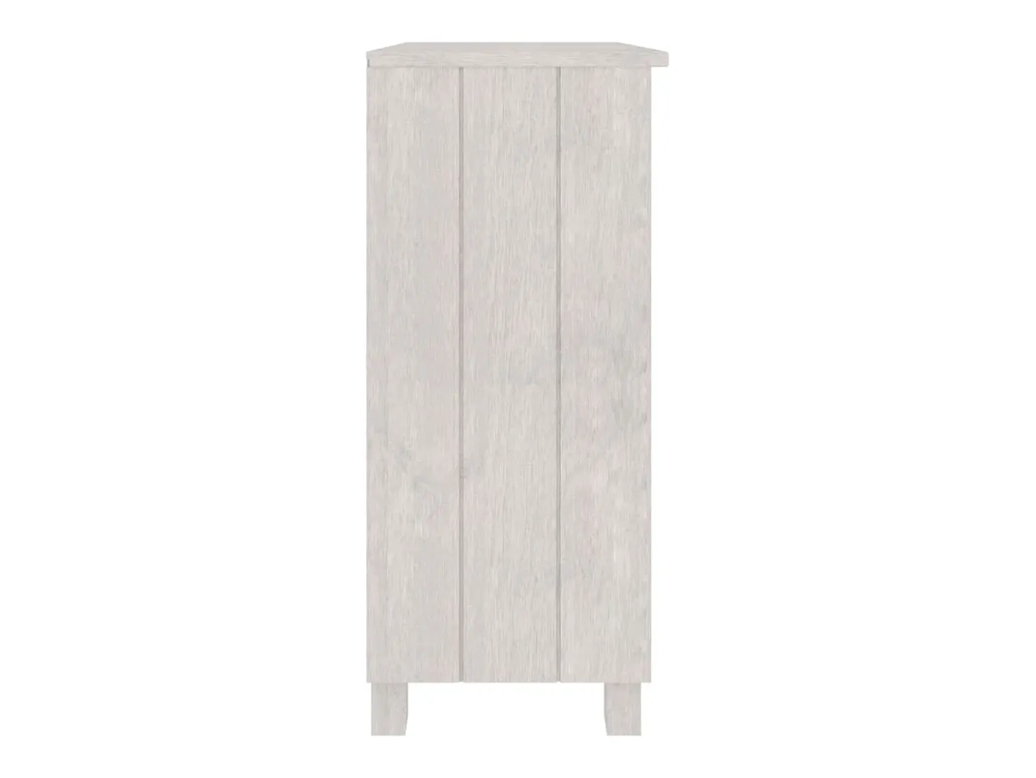 Aparador HAMAR madera maciza de pino blanca 85x35x80 cm