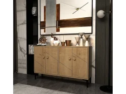 Aparador Kailua 1959, Roble, 75x120x30cm, Aglomerado laminado