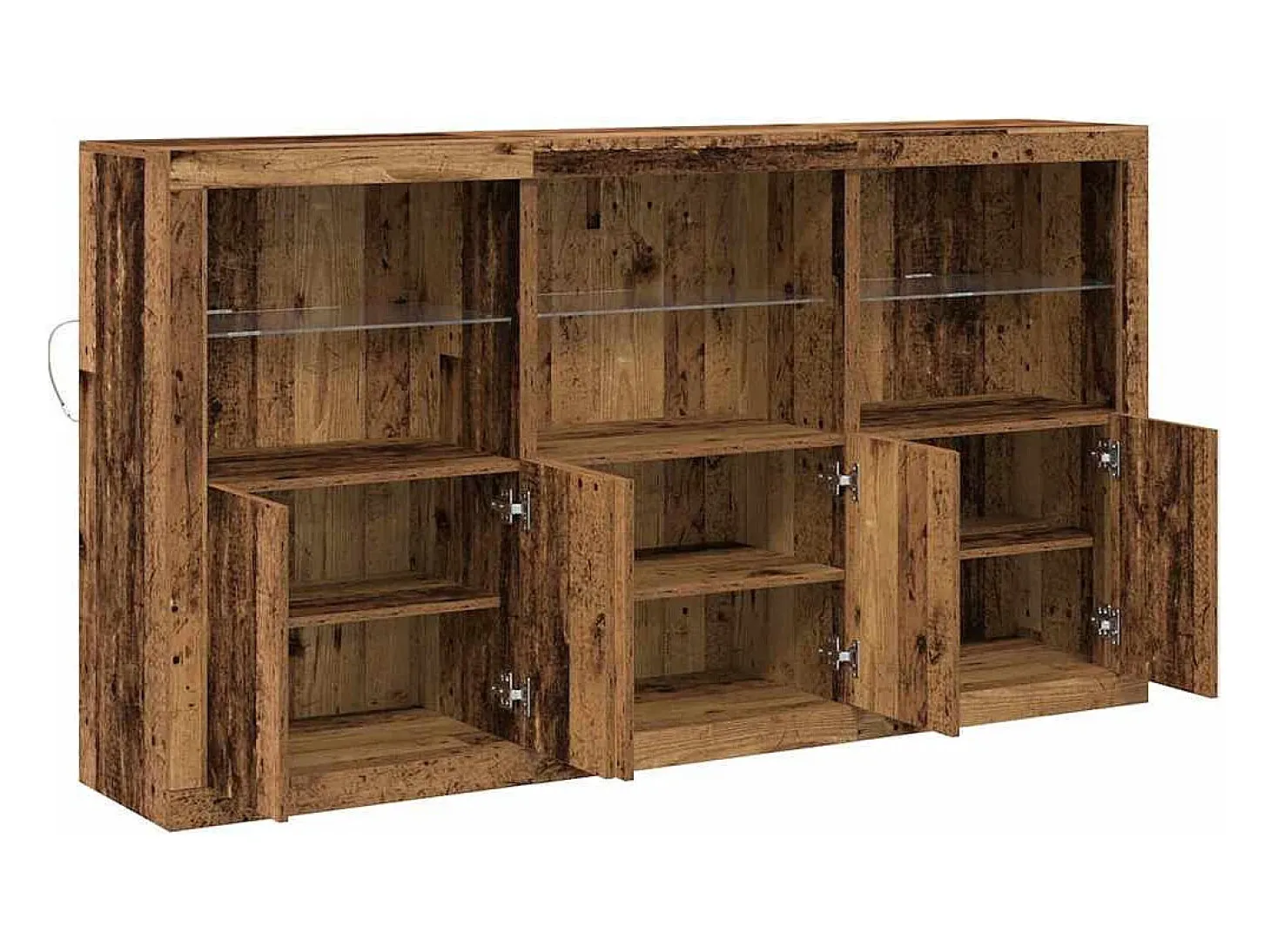 Aparador Madera antigua 162 x 37 x 100 cm Madera de ingeniería
