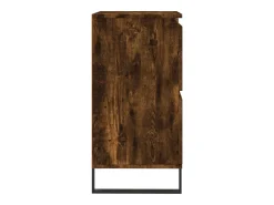 Aparador madera contrachapada color roble ahumado 60x35x70 cm