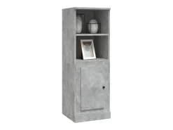 Aparador madera contrachapada gris hormigón 36x35,5x103,5 cm ES126457