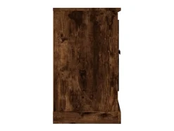 Aparador madera contrachapada color roble ahumado 100x35,5x60cm