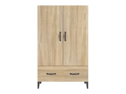 Aparador madera contrachapada roble Sonoma 70x31x115 cm