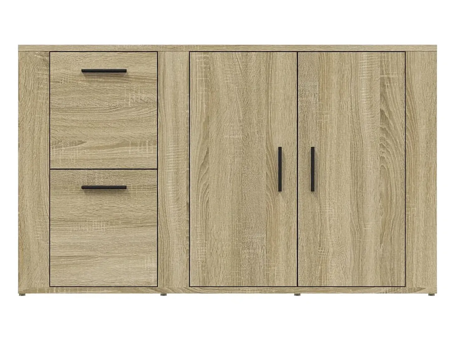 Aparador madera contrachapada roble Sonoma 100x33x59,5 cm