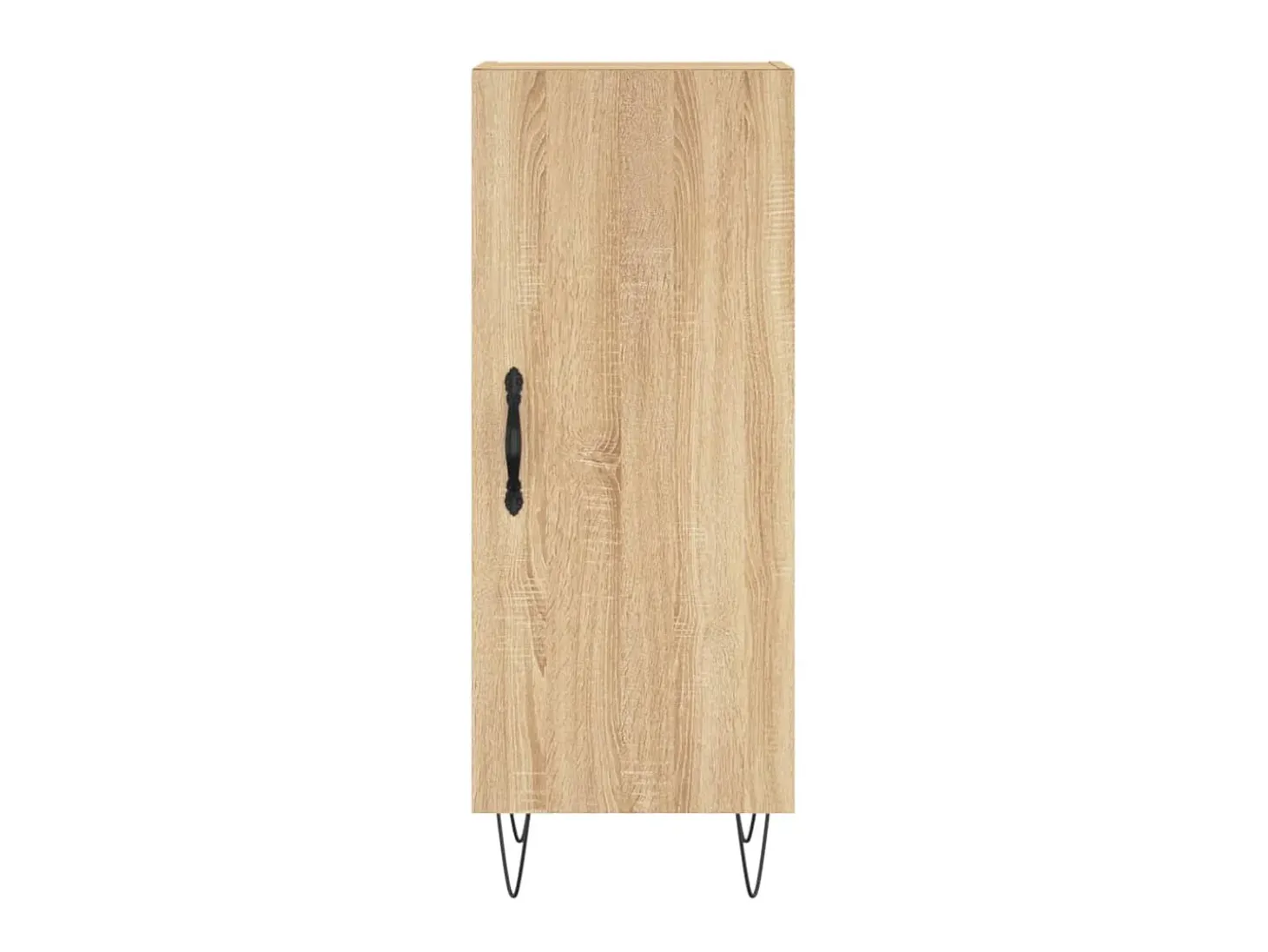 Aparador madera contrachapada color roble Sonoma 34,5x34x90 cm ES28481