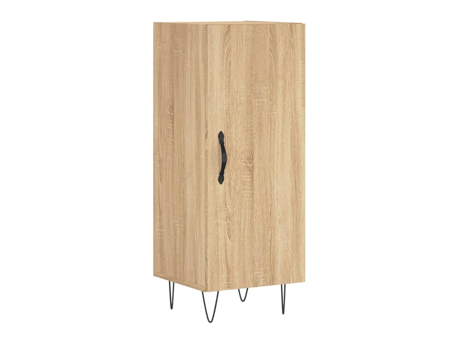 Aparador madera contrachapada color roble Sonoma 34,5x34x90 cm ES28481