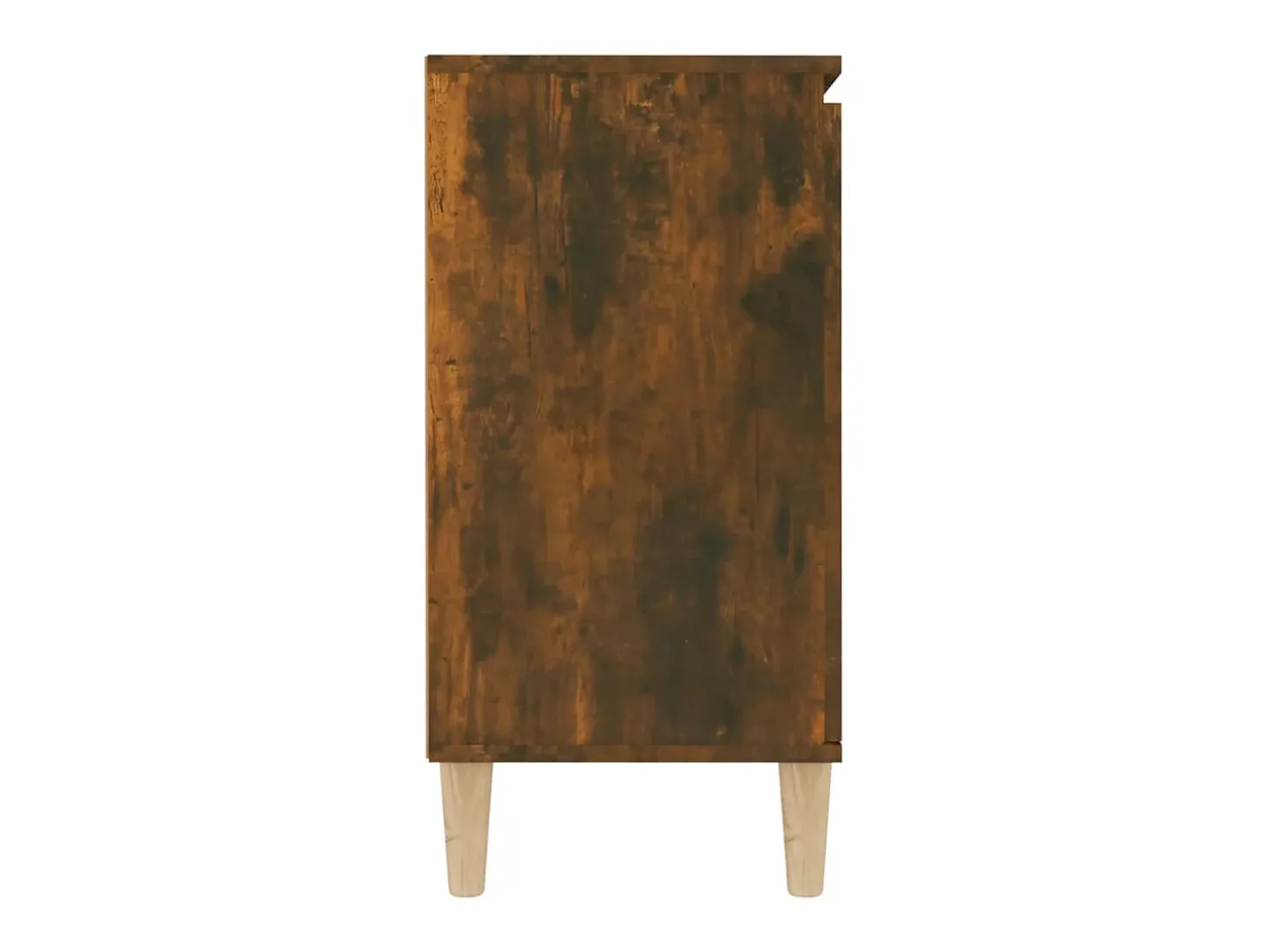 Aparador madera contrachapada color roble ahumado 103,5x35x70cm ES58758