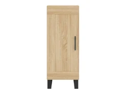 Aparador madera contrachapada color roble Sonoma 34,5x34x90 cm