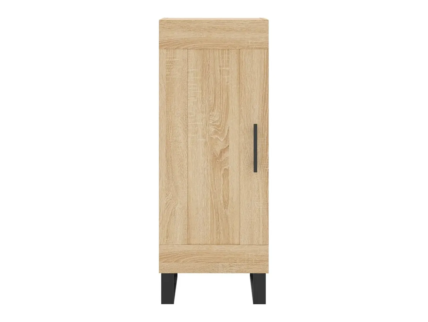 Aparador madera contrachapada color roble Sonoma 34,5x34x90 cm