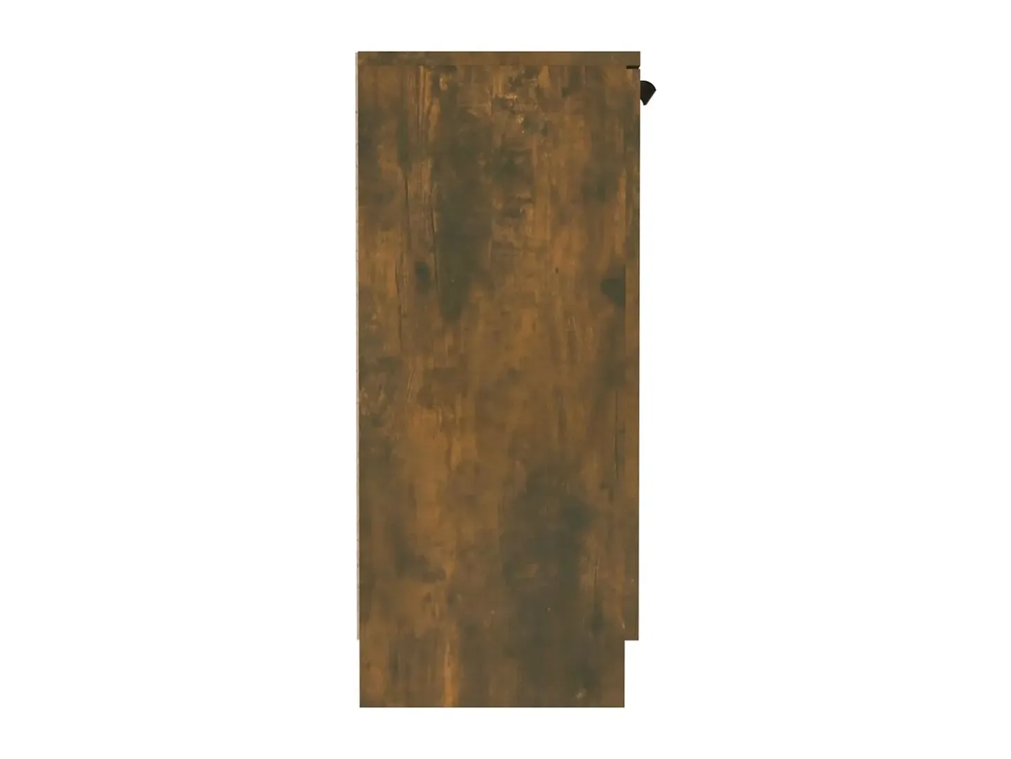 Aparador madera contrachapada color roble ahumado 60x30x70 cm ES73797