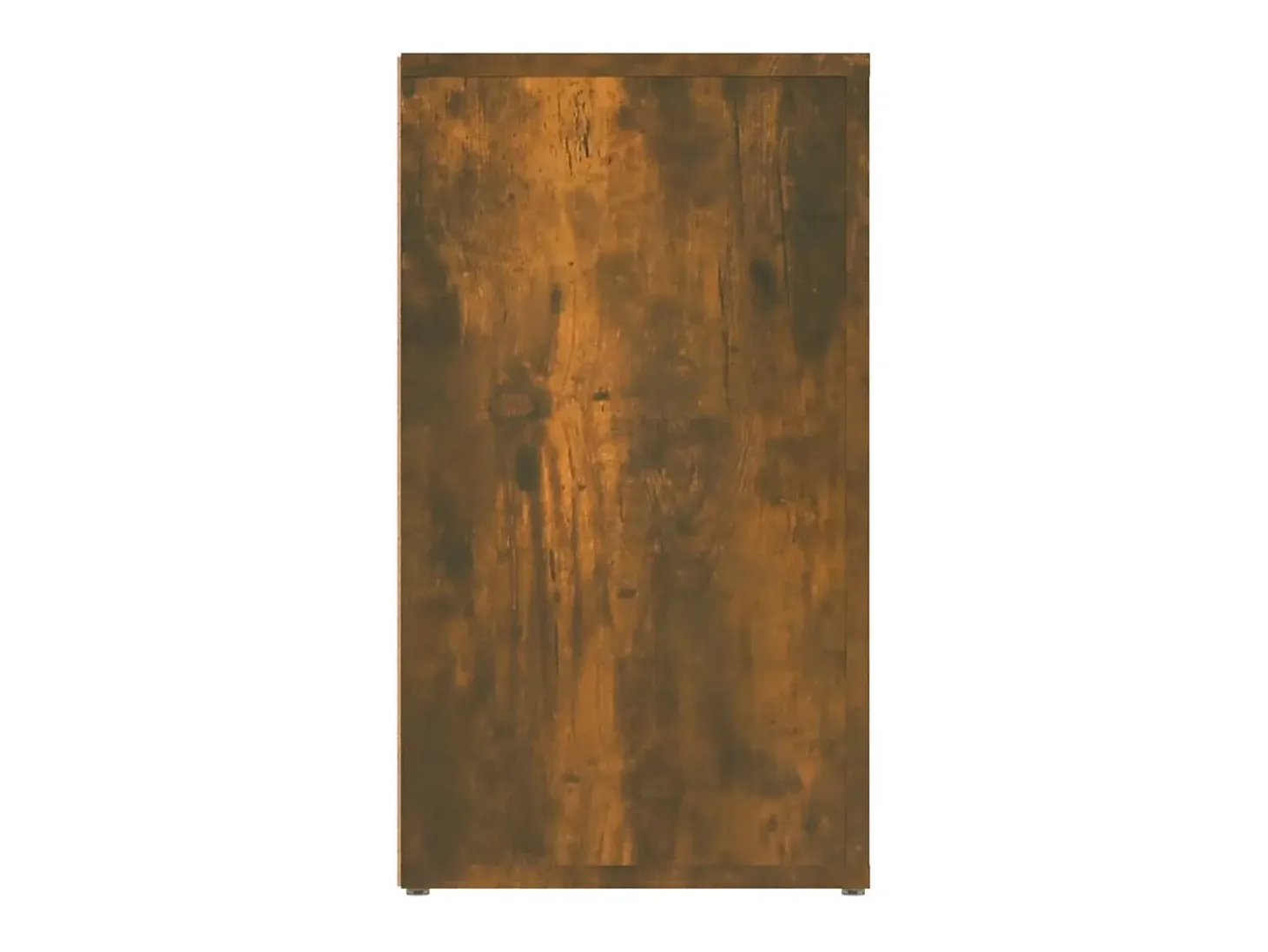 Aparador madera contrachapada color roble ahumado 80x30x54 cm