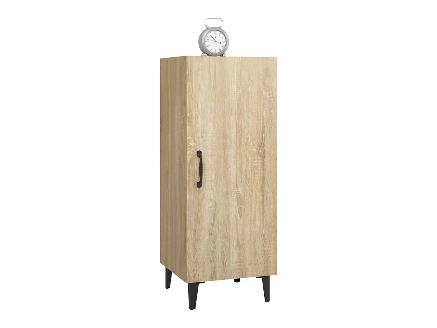 Aparador madera contrachapada color roble Sonoma 34,5x34x90 cm