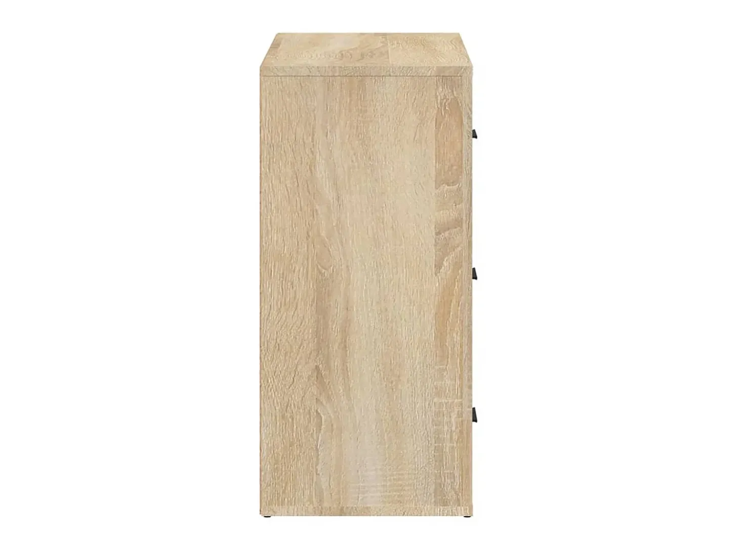 Aparador madera contrachapada color roble Sonoma 80x33x70 cm ES87218
