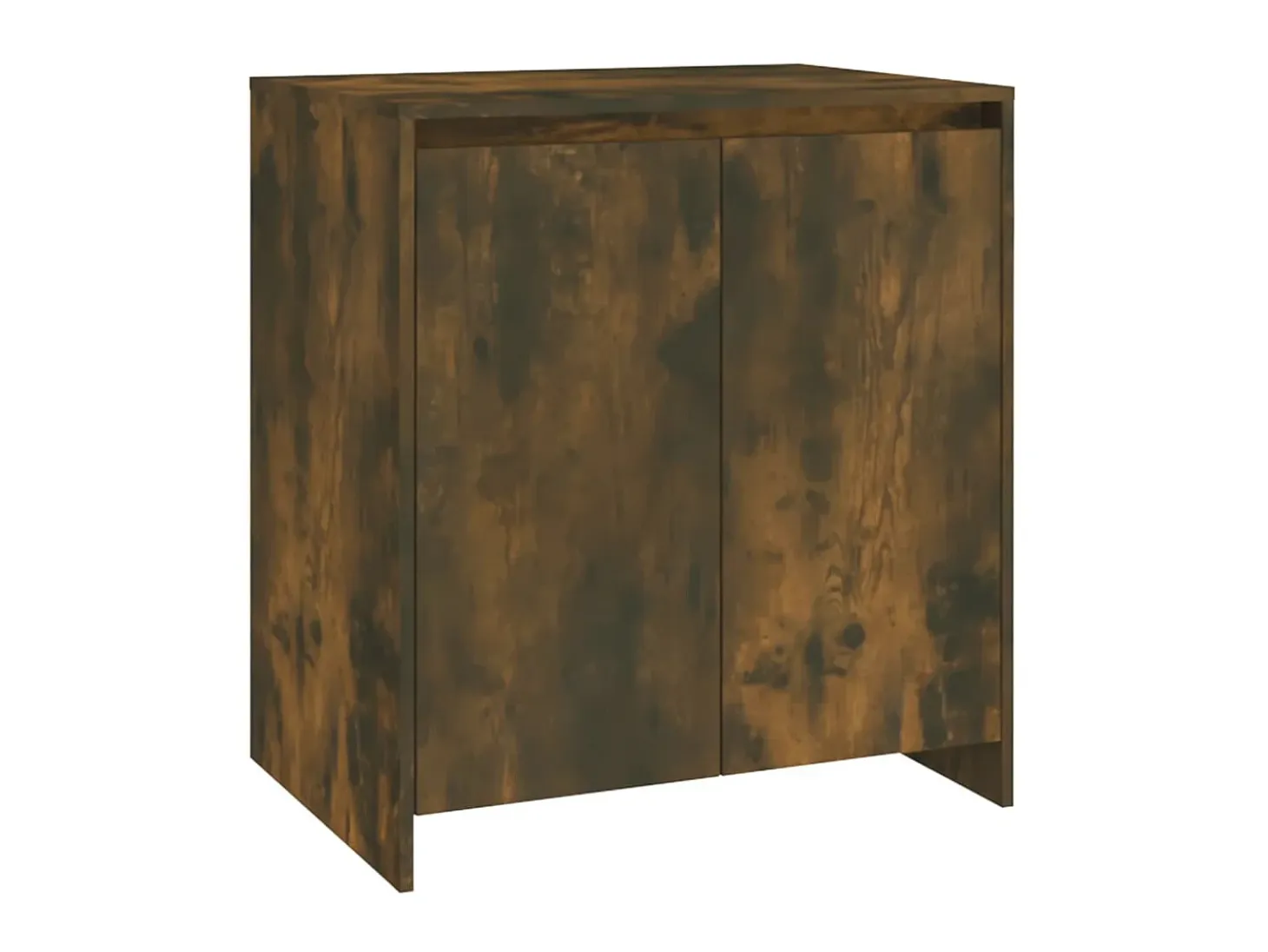 Aparador madera contrachapada color roble ahumado 70x41x75 cm ES44622