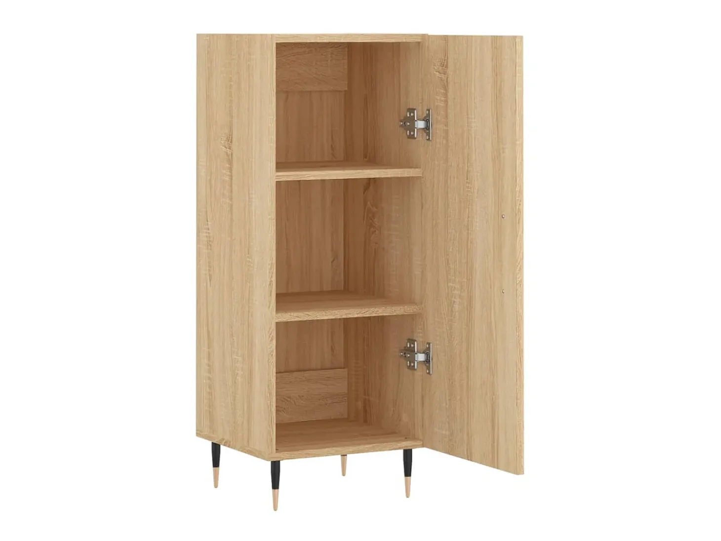 Aparador madera contrachapada color roble Sonoma 34,5x34x90 cm ES13334