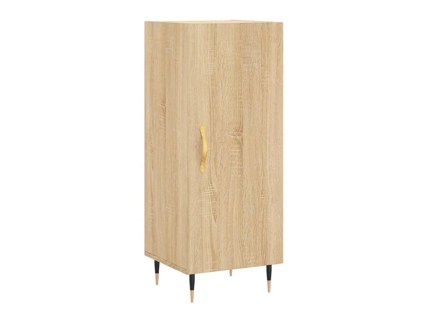 Aparador madera contrachapada color roble Sonoma 34,5x34x90 cm ES13334