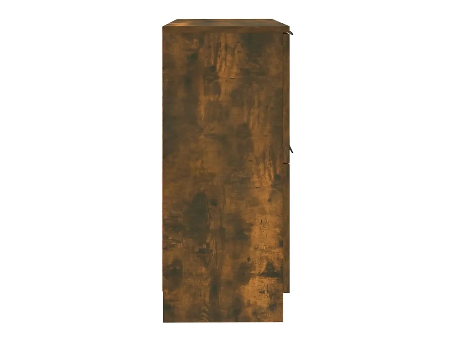 Aparador madera contrachapada color roble ahumado 30x30x70 cm