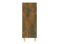 Aparador madera contrachapada roble ahumado 69,5x32,5x90 cm