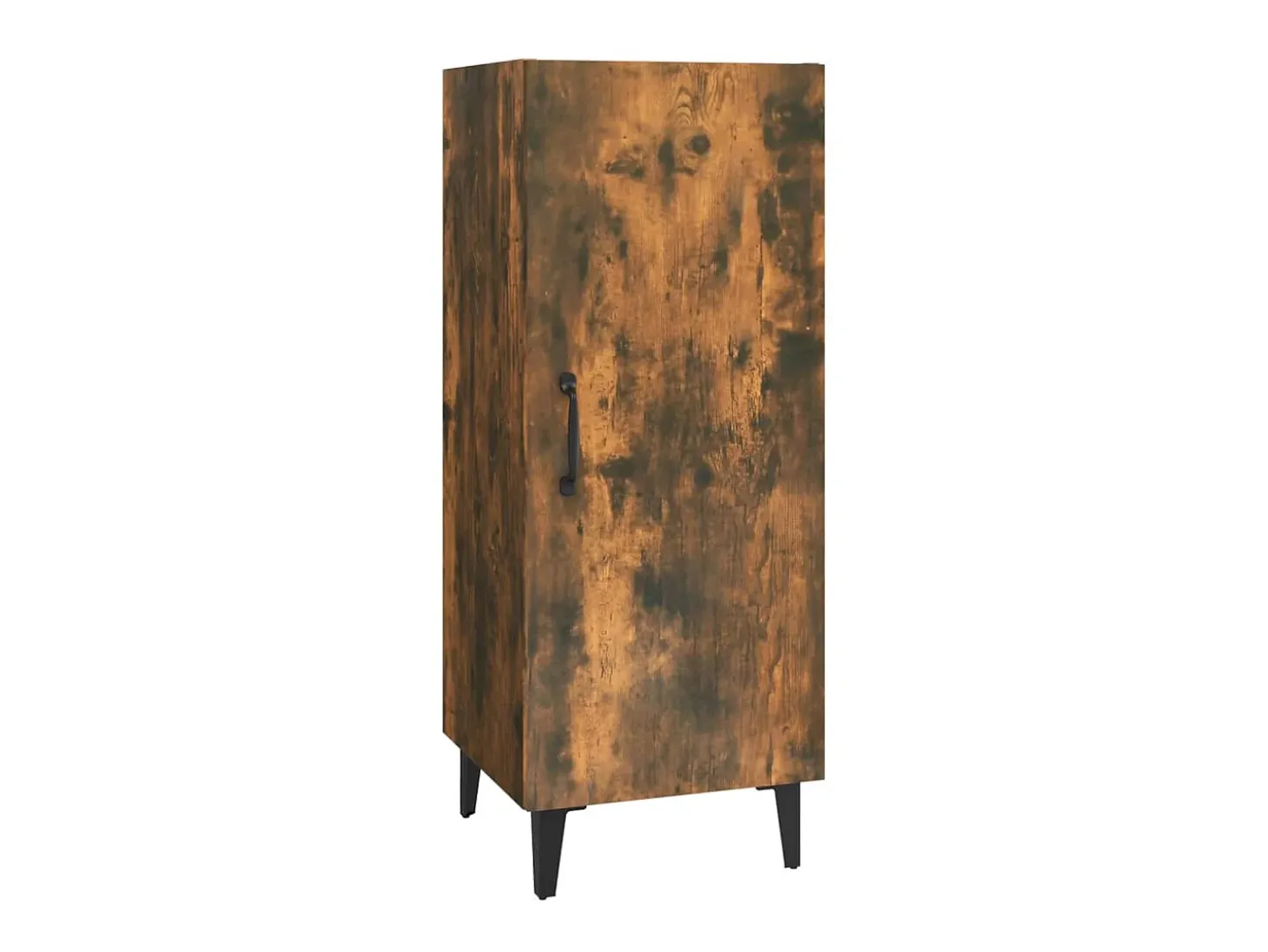 Aparador madera contrachapada roble ahumado 34,5x34x90 cm ES51616