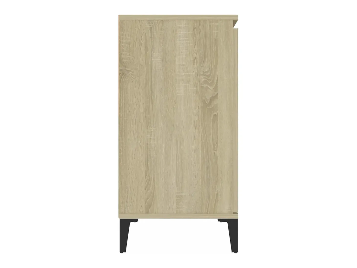 Aparador madera contrachapada color roble Sonoma 104x35x70 cm