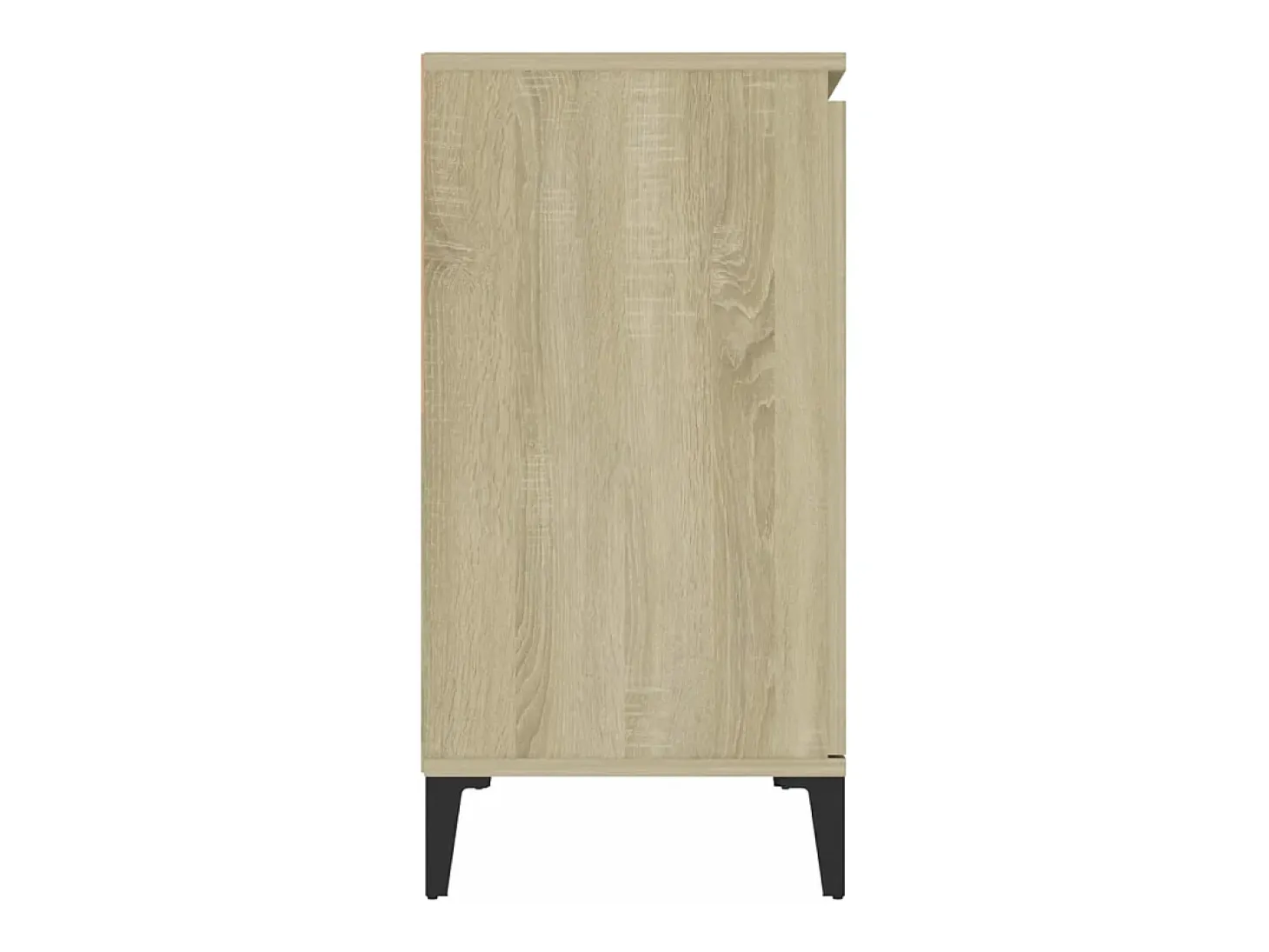 Aparador madera contrachapada color roble Sonoma 104x35x70 cm