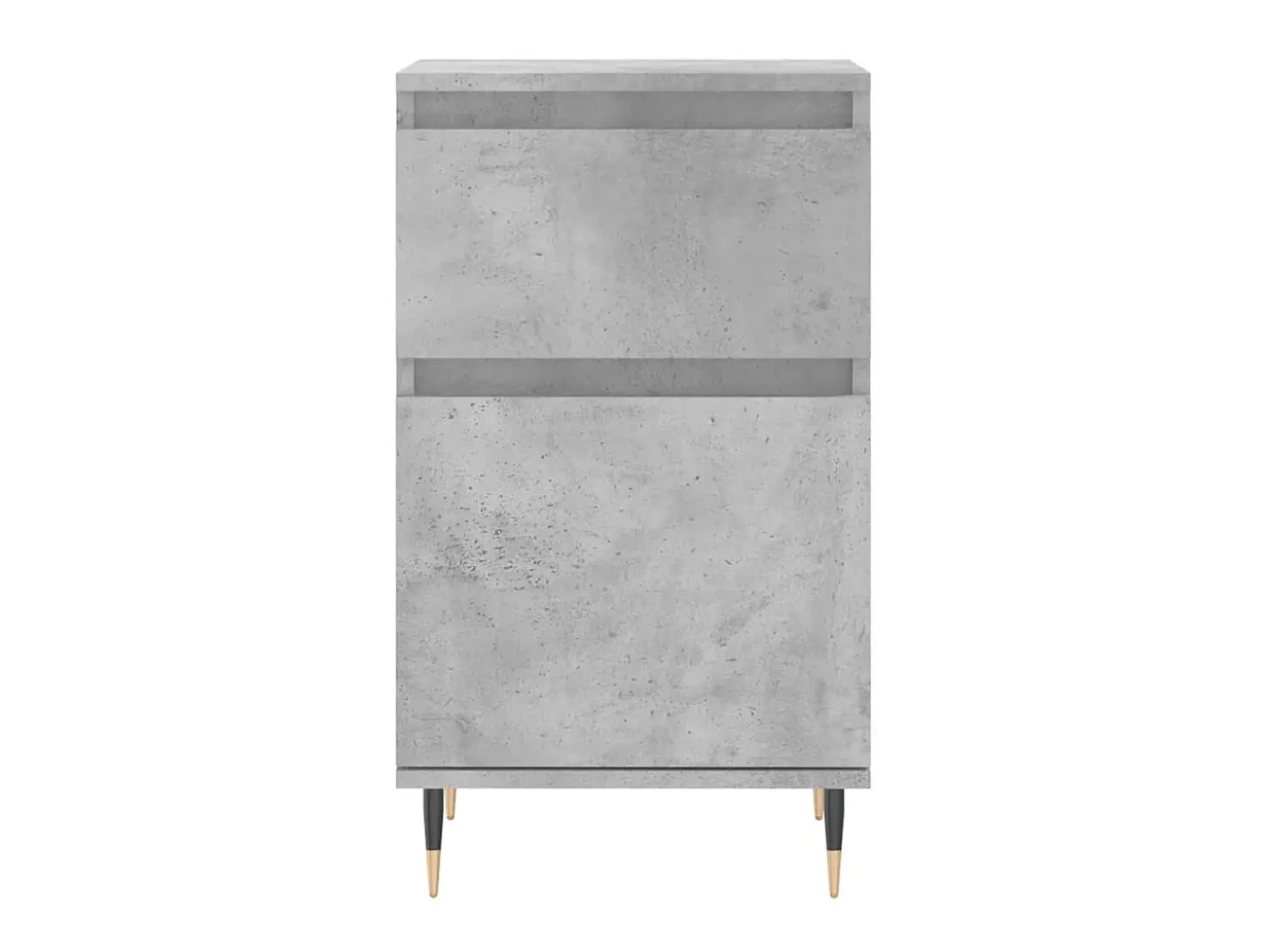 Aparador madera de ingeniería gris hormigón 40x35x70 cm ES91985