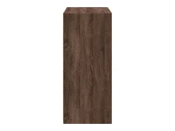 Aparador madera de ingeniería marrón roble 70x41x93 cm