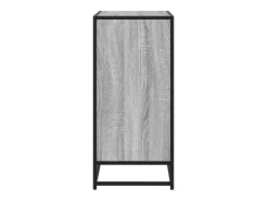 Aparador madera de ingeniería gris sonoma 62x35x76 cm