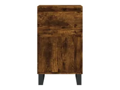Aparador madera de ingeniería roble ahumado 40x35x70 cm ES99179