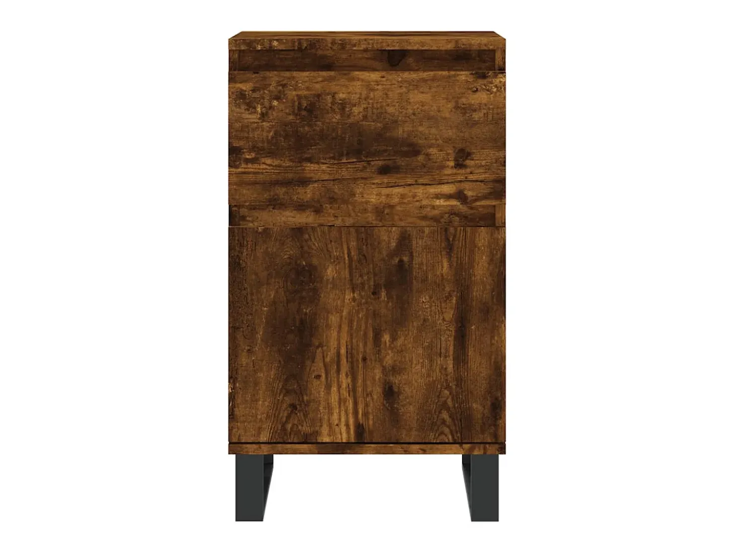 Aparador madera de ingeniería roble ahumado 40x35x70 cm ES99179