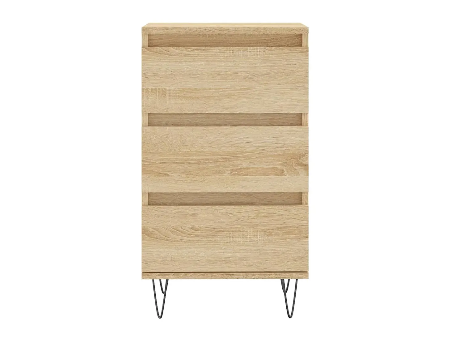 Aparador madera de ingeniería roble Sonoma 40x35x70 cm ES88279