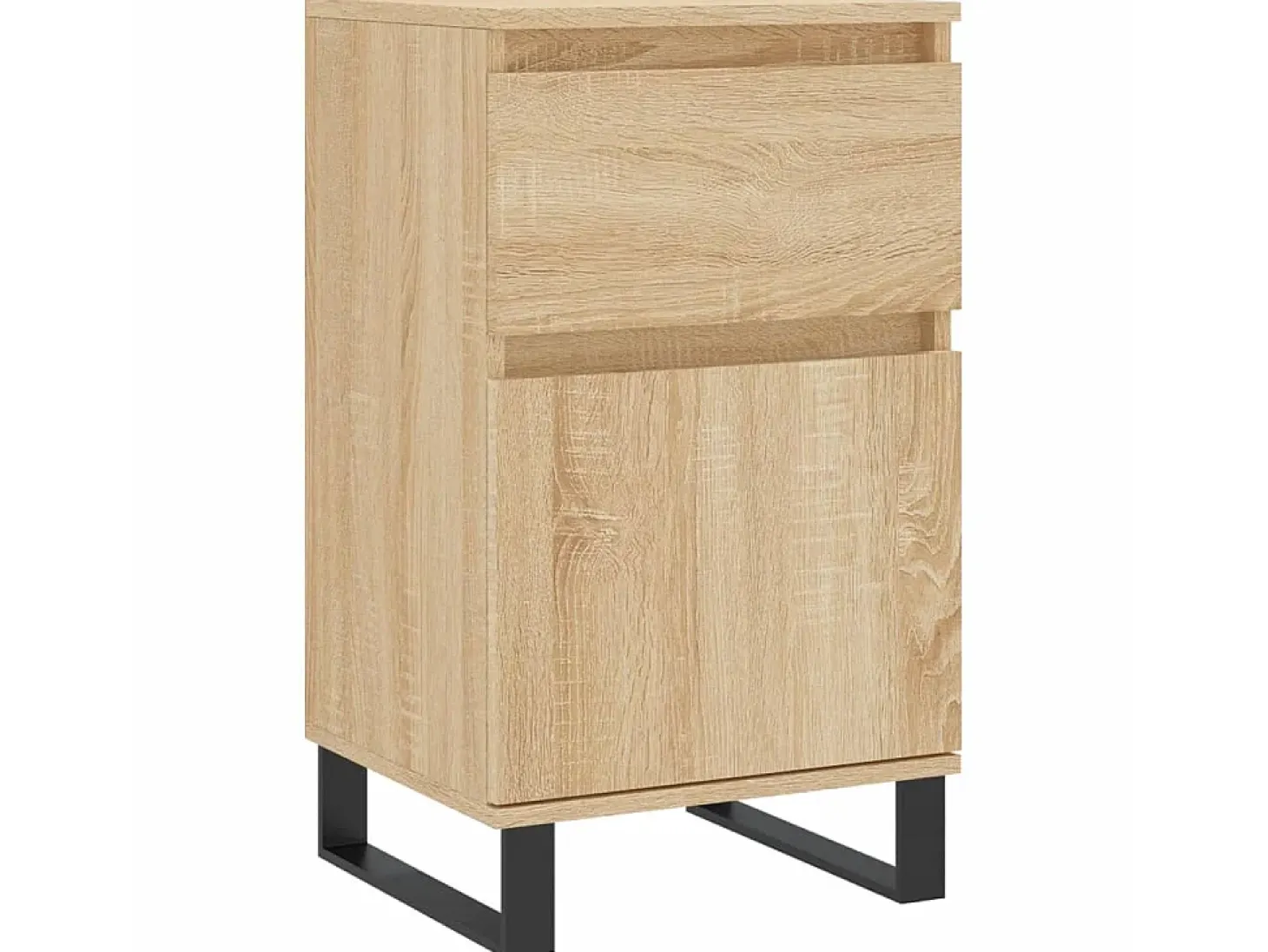 Aparador madera de ingeniería roble Sonoma 40x35x70 cm ES85892