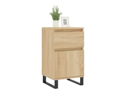 Aparador madera de ingeniería roble Sonoma 40x35x70 cm ES85892