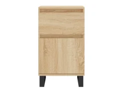 Aparador madera de ingeniería roble Sonoma 40x35x70 cm ES85892