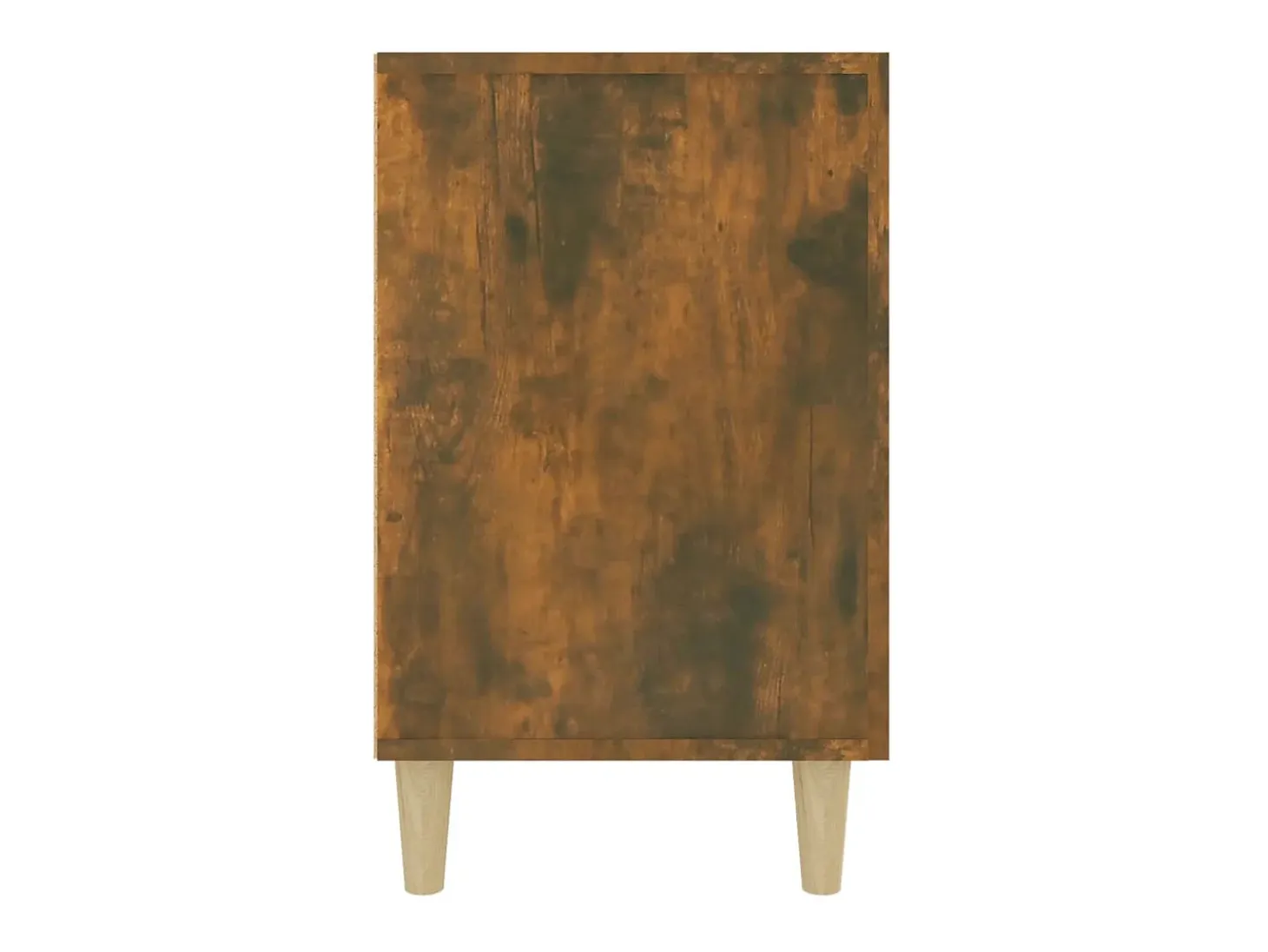 Aparador madera de ingeniería roble ahumado 100x36x60 cm ES34804