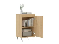 Aparador madera de ingeniería roble Sonoma 40x35x70 cm ES73865
