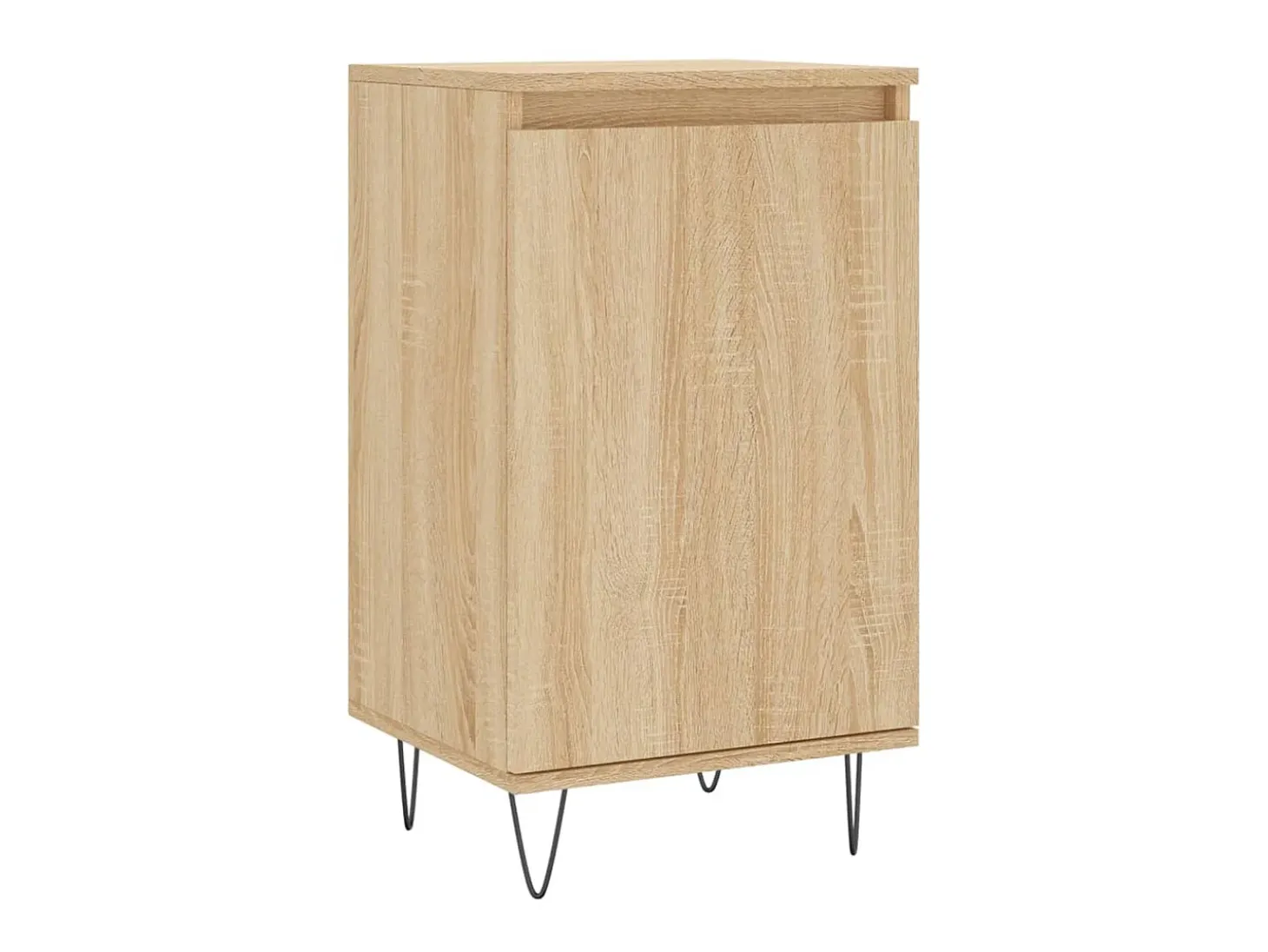 Aparador madera de ingeniería roble Sonoma 40x35x70 cm ES73865