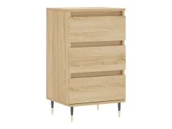Aparador madera de ingeniería roble Sonoma 40x35x70 cm