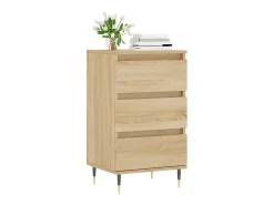 Aparador madera de ingeniería roble Sonoma 40x35x70 cm