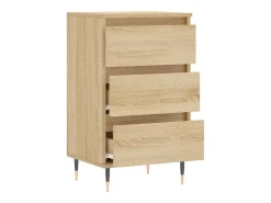 Aparador madera de ingeniería roble Sonoma 40x35x70 cm