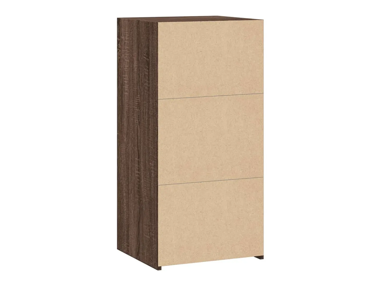 Aparador madera de ingeniería marrón roble 45x41x93 cm
