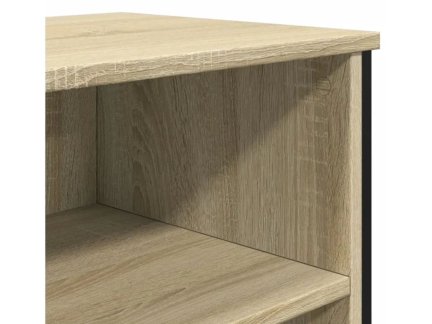 Aparador madera de ingeniería roble Sonoma 101x35,5x74,5 cm